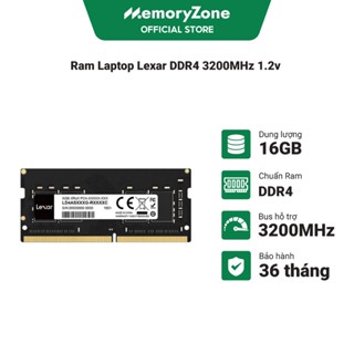 Ram Laptop Lexar DDR4 8GB - 16GB 3200MHz 1.2v - Bảo hành 36 tháng