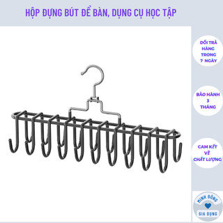 Móc Treo 20 ĐẦU KIM LOẠI Treo Quần Lót Vest Bảo Quản Hiện Vật Đa Năng Ký Túc Xá Sinh Viên Tủ Quần Áo Móc Treo MỚI