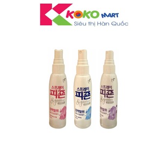 Xịt thơm quần áo Pigeon Hàn Quốc hương nước hoa chai 80ml