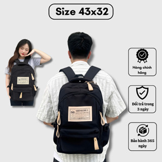 (GIÁ MỞ BÁN) Balo ulzzang chống nước thời trang nam nữ đi học đi chơi size 43x32 (808)