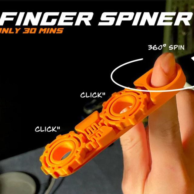 Đồ chơi con quay ngón tay giải tỏa stress - Finger spinner