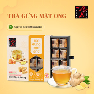 Trà Gừng Mật Ong Vị Á - viên nén tiện lợi, giúp làm ấm cơ thể, tăng đề kháng, giảm cảm cúm