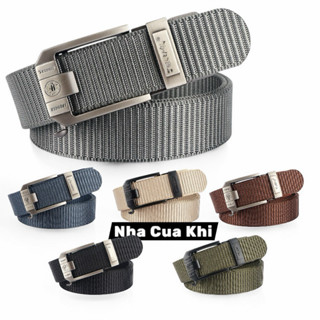<BEST> Thắt lưng Nam Dây vải dù Khóa tự động tiện lợi - siêu bền - Dây nịt Nam vải Canvas cao cấp