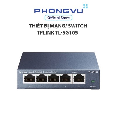 Thiết bị mạng/ Switch TPLink TL-SG105 - Bảo hành 24 tháng