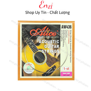 Dây lẻ 1, 2, 3, 4, 5, 6 guitar acoustic bộ Alice A206, AW436 chính hãng thay dây 1 thường bị đứt
