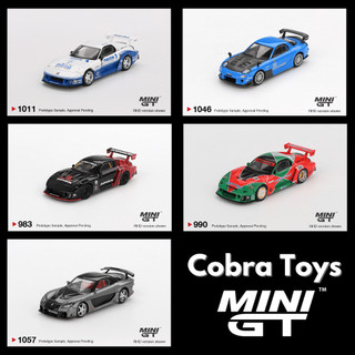 CobraToys - Xe mô hình MiniGT MAZDA RX-7 các loại - MiniGT- Xe mô hình tỉ lệ 1:64 RX-7 VeilSide - RX-7 RE-Amemiya