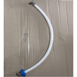 Dây cấp nước nhựa 40cm, 60cm, 80cm - ốc inox SUS304