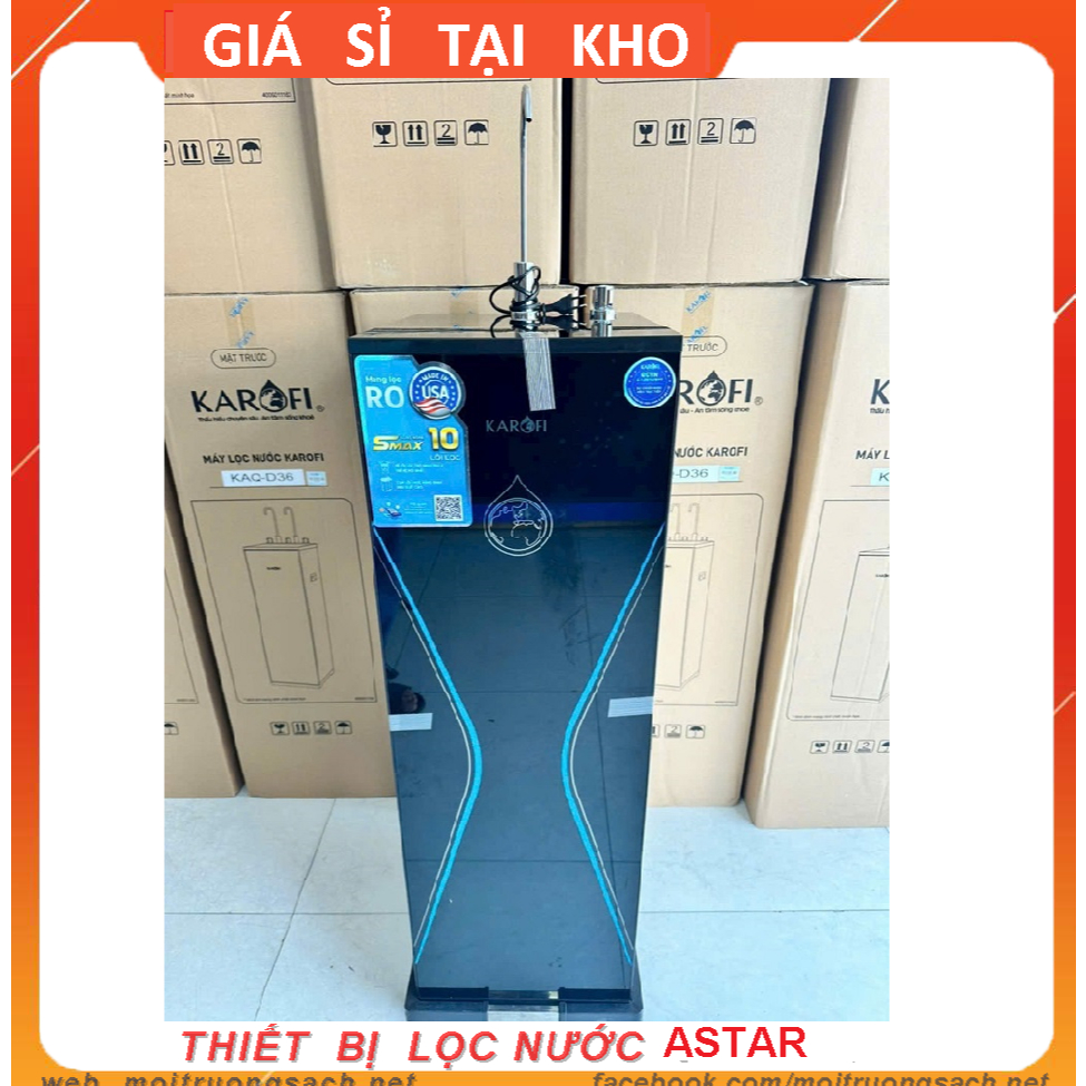Máy lọc nước Karofi KAQ-D36S  11 LÕI -  BỘ LỌC NƯỚC KAROFI