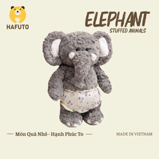 Gấu Bông Hình Voi Bông, Thỏ Bông, Gấu Teddy Chủ Đề Bạn Tốt Dudu Dể Thương Cao Cấp Hafuto