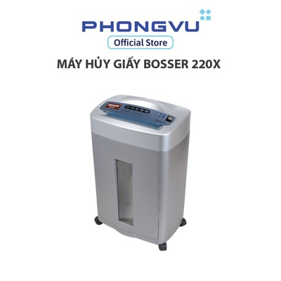 Máy hủy giấy Bosser 220X - Bảo hành 12 tháng