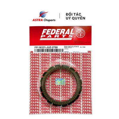 Bộ lá côn (lá bố nồi) Astra Otoparts cho xe Yamaha Jupiter/ Sirius mã FP-16321-JUZ-2700