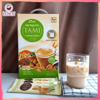  BỘT NGŨ CỐC TAMI KHÔNG ĐƯỜNG 900GR - LÁ TÍA TÔ 