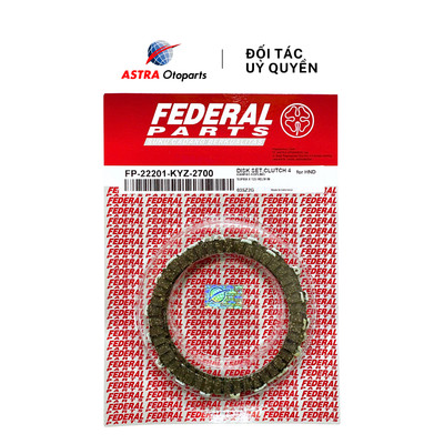Bộ lá côn (lá bố nồi) Astra Otoparts cho xe Honda Future X 125FI mã FP-22201-KYZ-2700