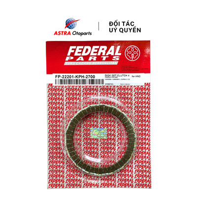 Bộ lá côn (lá bố nồi) Astra Otoparts cho xe Honda Future Neo mã FP-22201-KPH-2700