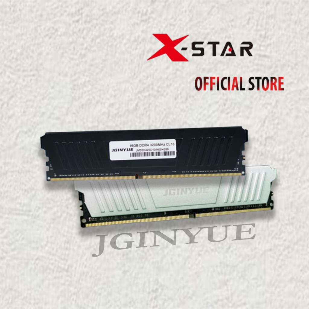 Ram Jginyue 16GB DDR4 3200MHZ (1x16Gb) Mới 100% - Hàng Chính Hãng, Bảo Hành 36 Tháng