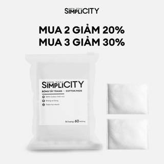 Bông tẩy trang 100% Cotton Men Stay Simplicity