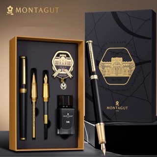 Bút ký Montagut 803 cao cấp, BÚT KÝ KHẮC TÊN MIỄN PHÍ THEO YÊU CẦU KHẮC LOGO - FULL BOX, quà tặng Doanh Nghiệp