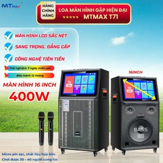 Loa Màn Hình Karaoke Gia Đình T71 Màn Cảm Ứng 16 Inch, Âm Trầm Sâu 30cm, Hát Hay, Xem Phim Mượt Công suất 400w
