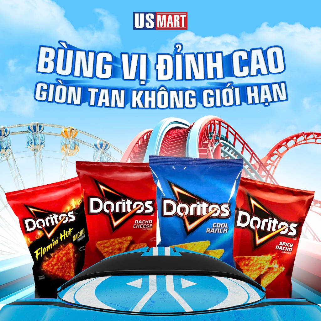 Snack Doritos Nhiều Vị Thơm Giòn