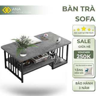  Bàn trà sofa phòng khách ANA cho gia đình SF01 Với Họa Tiết Vân Mây Cẩm Thạch Sang Trọng Decor Phòng Khách 