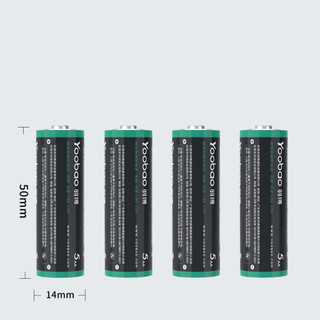 [VỈ 4 VIÊN] Pin Kiềm Alkaline AA/AAA YOOBAO - pin đồng hồ Tuổi Thọ Lâu Dài, An Toàn, Hiệu Suất Cao
