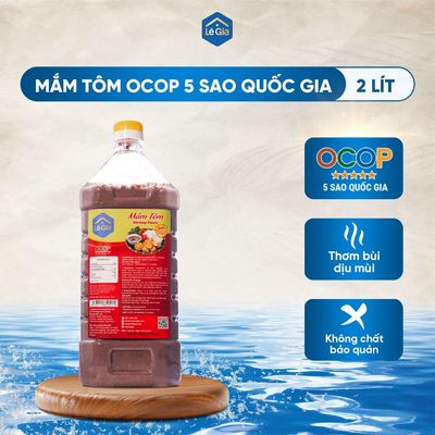 Mắm tôm ngon Lê Gia Thanh Hóa can 2L cho nhà hàng bún đậu chả cá