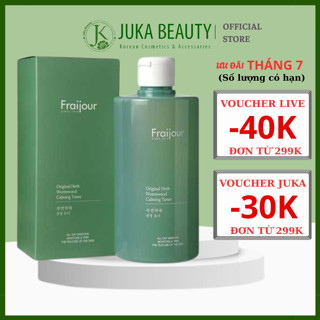 Nước hoa hồng thảo mộc Fraijour Original Herb Wormwood Calming Toner 500ml