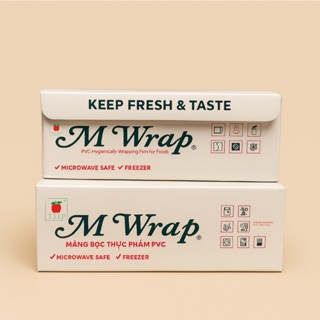  Màng bọc thực phẩm PVC Ringo M WRap M300SC THP 30cm x 600m cuộn lớn tiện lợi 