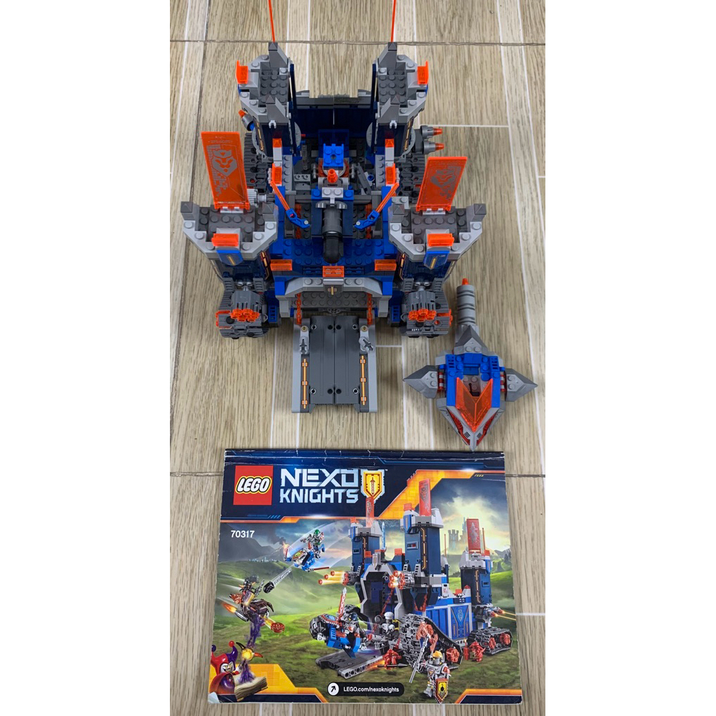 Đồ chơi lắp ráp mô hình nexo knights 70317 lâu đài của hiệp sĩ hàng chính hãng
