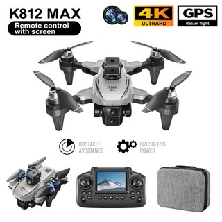  Flycam K812 MAX -  Flycam trang bị GPS Hết pin mất sóng tự bay về - Tay điều khiển RC - Tặng thẻ nhớ 8GB | PK Infinity 