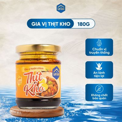 Xốt gia vị hoàn chỉnh thịt kho 180g - Lê Gia