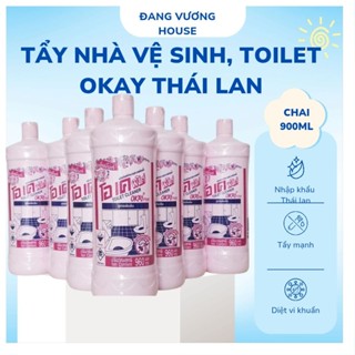 Nước Tẩy Bồn Cầu, Nhà Vệ Sinh Công Nghệ Thái Lan OKAY chai 960ml