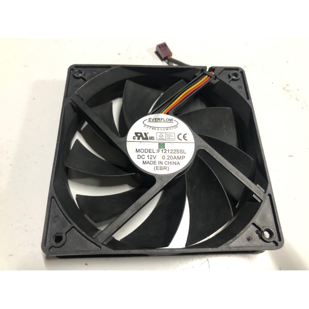 [12cm] Quạt tản nhiệt 12cm 12V 0.20A jack 3pin