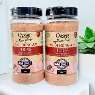 Muối Hồng Cao Cấp Himalaya AM ORGANIC ( Hũ 500g, 900g) - Nhập Khẩu
