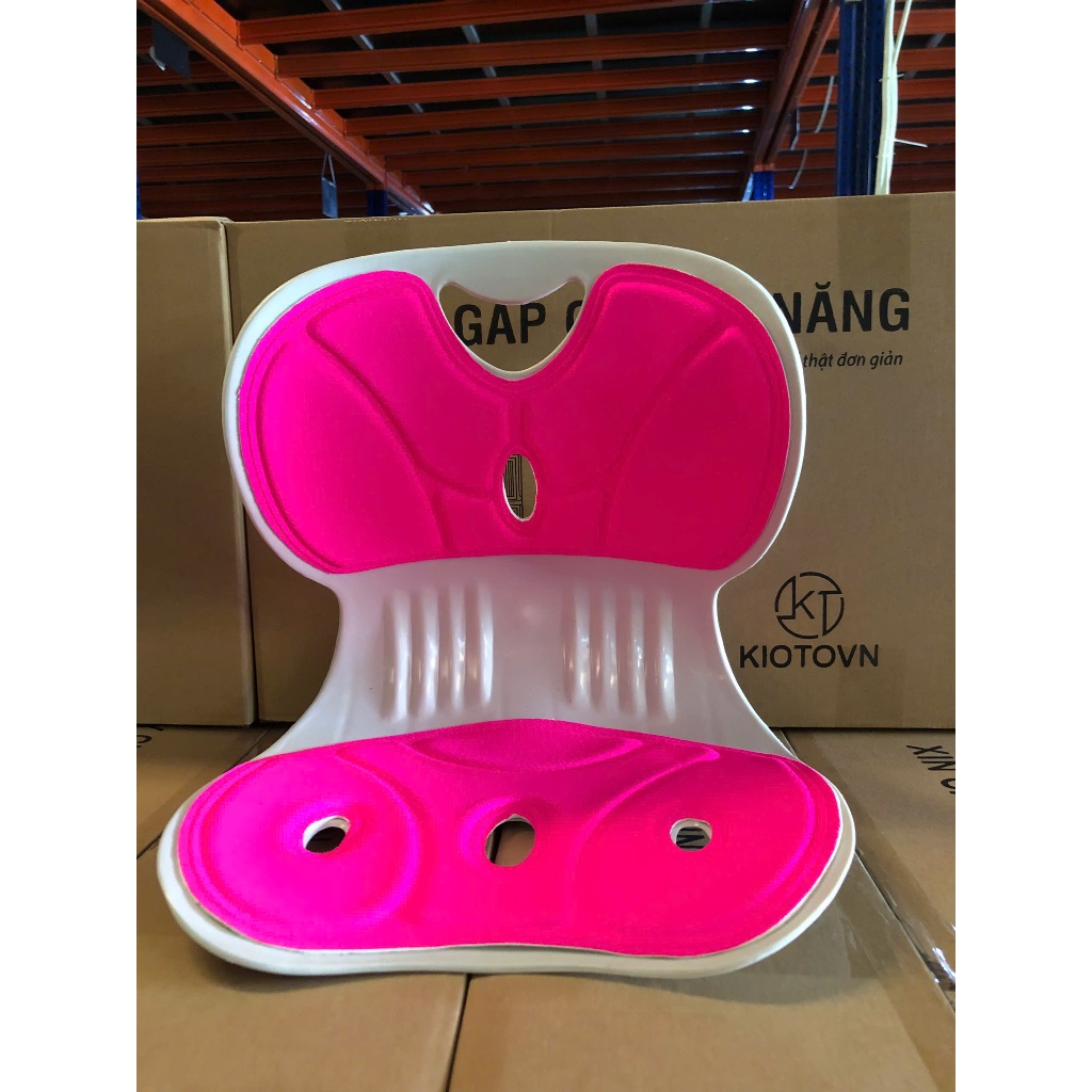 Ghế Tựa Lưng Công Thái Học Nhựa PVC Cao Cấp – Chống Gù, Hỗ Trợ Lưng, Ngồi Đúng Tư Thế