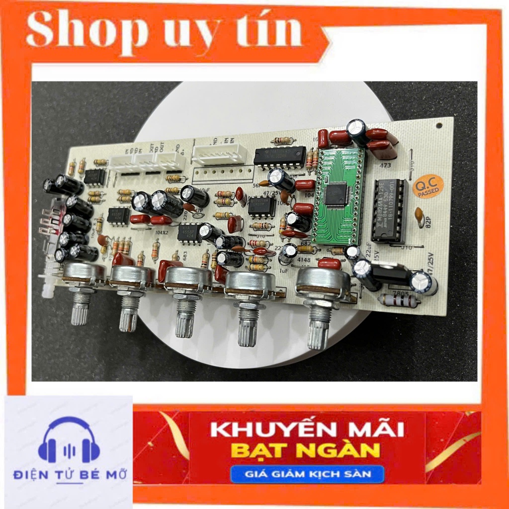 Mạch echo  50195 + 74624 vang nhạy cao cấp ( ic dán ).