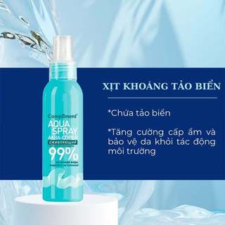 Xịt khoáng Compliment Aqua Spray 99% 200ml