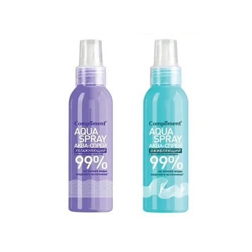 Xịt khoáng Compliment Aqua Spray 99% 200ml