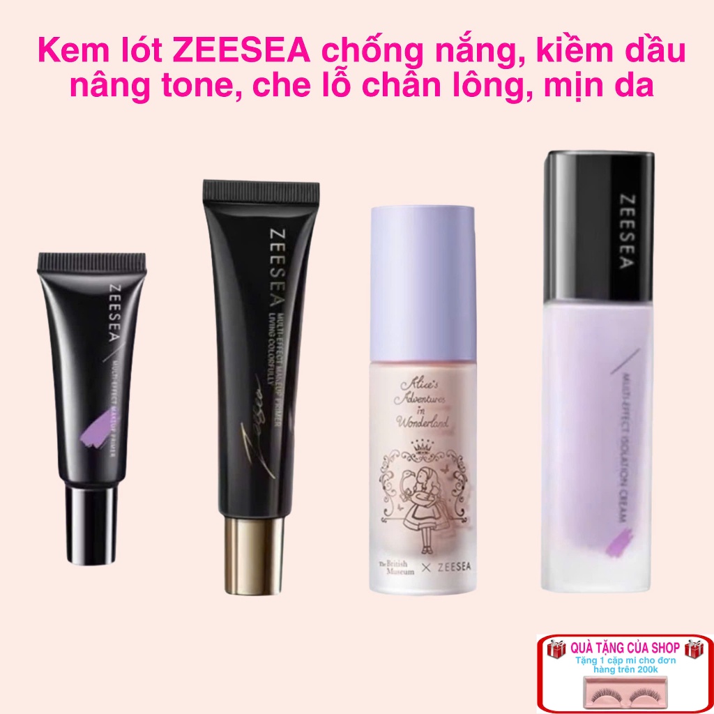  Kem lót ZEESEA 30g chống nắng kiềm dầu nâng tông che lỗ chân lông ,mịn da 