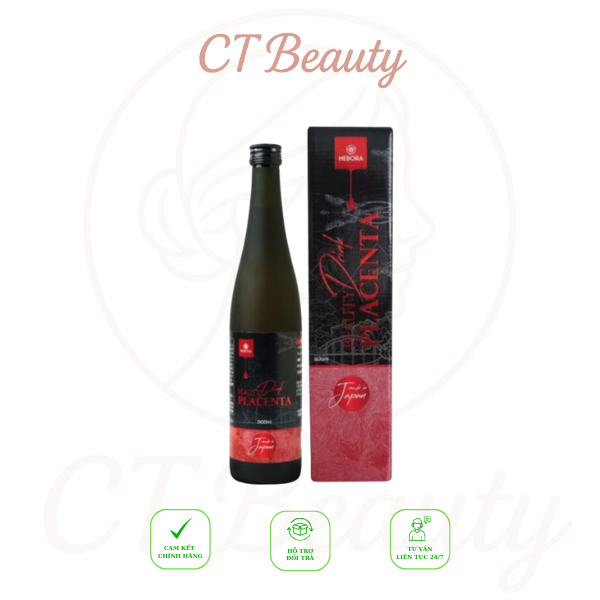Nước Uống Nhau Thai Hebora Beauty Drink Placenta Từ Nhật Bản