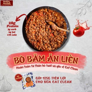  COMBO 5 GÓI BÒ BĂM SỐT CÀ CHUA ĂN LIỀN 125g 
