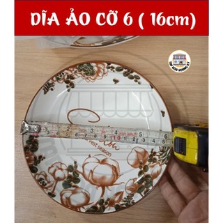 BỘ TÔ, CHÉN, ĐĨA GỐM SỨ HOA VĂN COTTON 4D (GỒM 3 TÔ LOE, 4 ĐĨA,10 CHÉN CƠM) + TẶNG 10 ĐÔI ĐŨA GỖ HIỆU LÊ VÂN