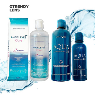 GTRENDY nước ngâm lens và nhỏ mắt chính hãng - 15ml 60ml 120ml 360ml
