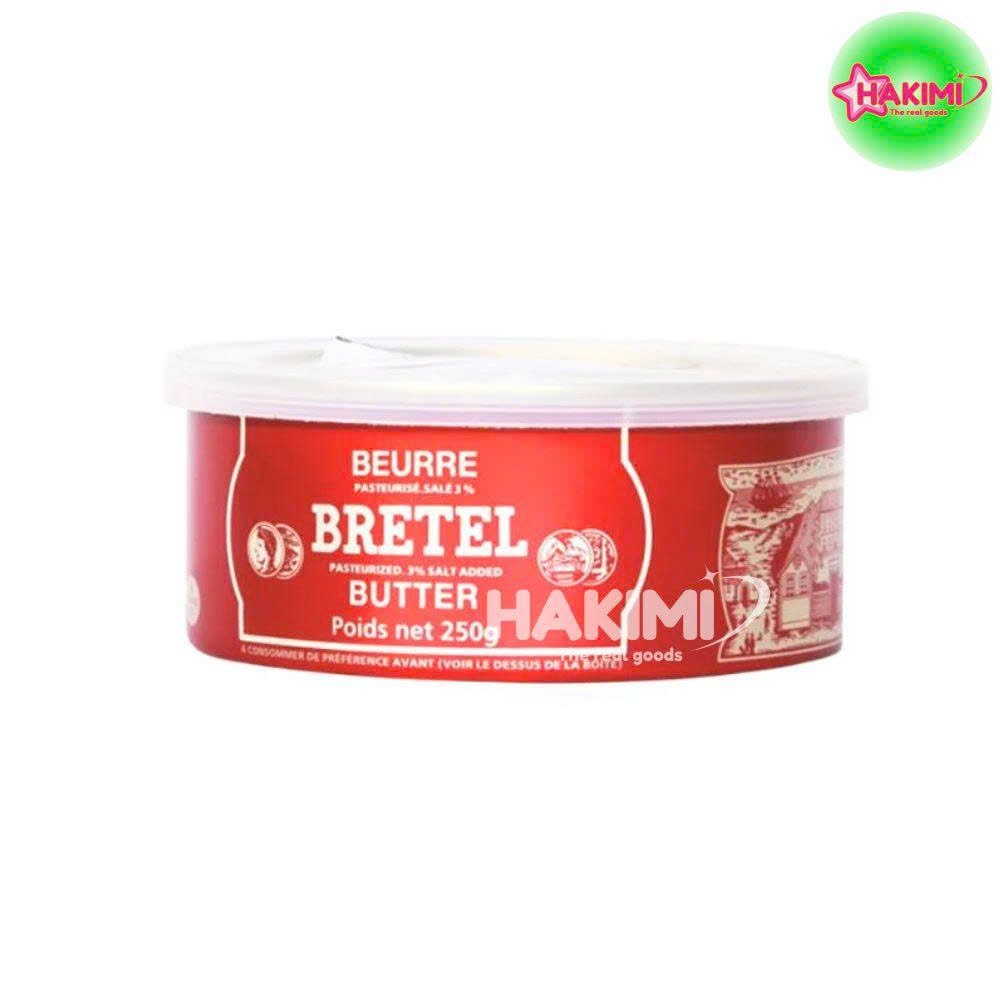 Bơ Đồng Tiền Pháp BRETEL - Pasteurized 3% Salt Added Butter 250g
