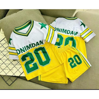 [BỘ THỂ THAO CỔ TIM  ]số cho bé chất thun thái mềm mịn mát co giãn size từ 8-48kg