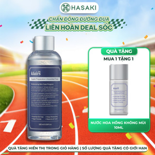 [TDIC 17.7] [DAILY] Nước Hoa Hồng Không Mùi Dành Cho Da Nhạy Cảm Dear, Klairs Unscented Toner 180ml Hasaki Chính Hãng