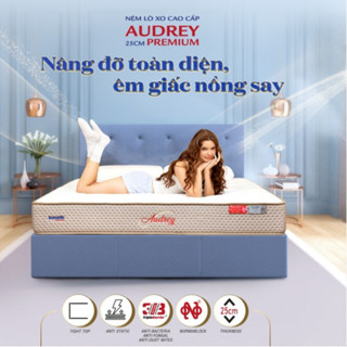 Nệm Lò Xo Dunlopillo Audrey Premium - Chống Tĩnh Điện, Bảo Vệ Cột Sống, Nâng Đỡ Hoàn Hảo, Sang Trọng