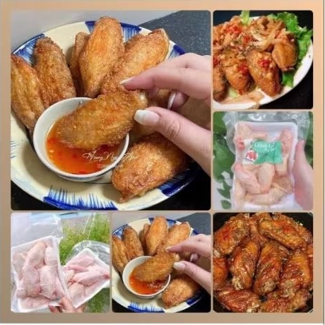 CÁNH GÀ KHÚC GIỮA 500g. (giao hỏa tốc)