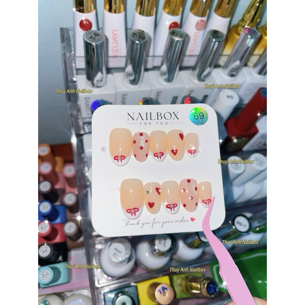 [M69] Nailbox Dễ Thương Đơn Giản