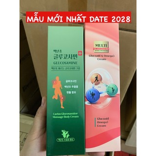 Dầu lạnh Hàn Quốc xanh/đỏ Glucosamine&Omega3 150ml
